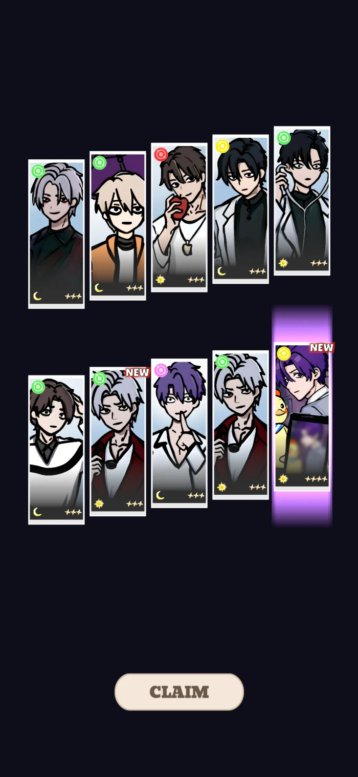 恋与深空同人抽卡截图