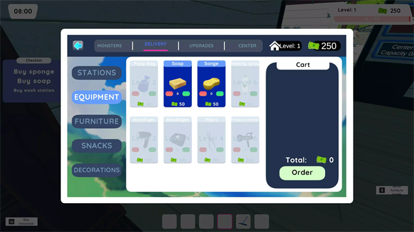 怪物水疗中心模拟器截图