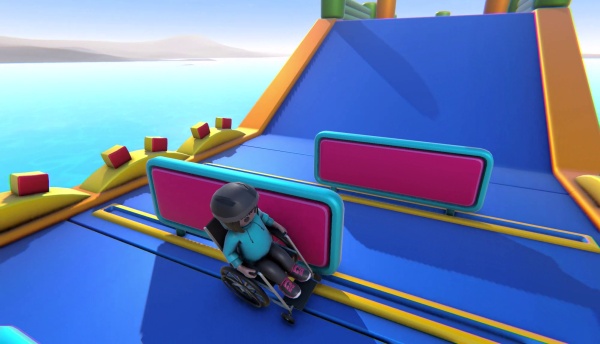 轮椅向前冲截图