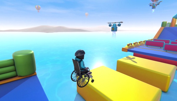 轮椅向前冲截图