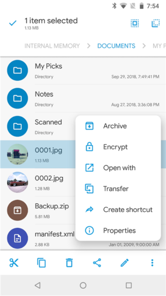 Solid Explorer文件管理器截图