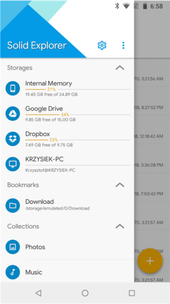 Solid Explorer文件管理器截图