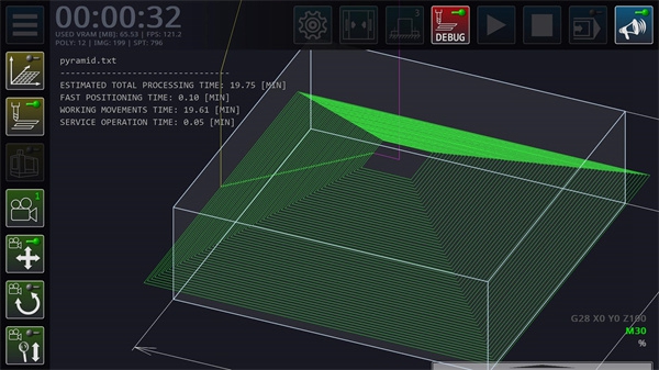 CNC VMC Simulator截图