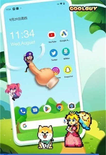 Pixel Shimeji截图