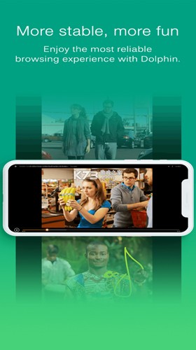 海豚浏览器截图