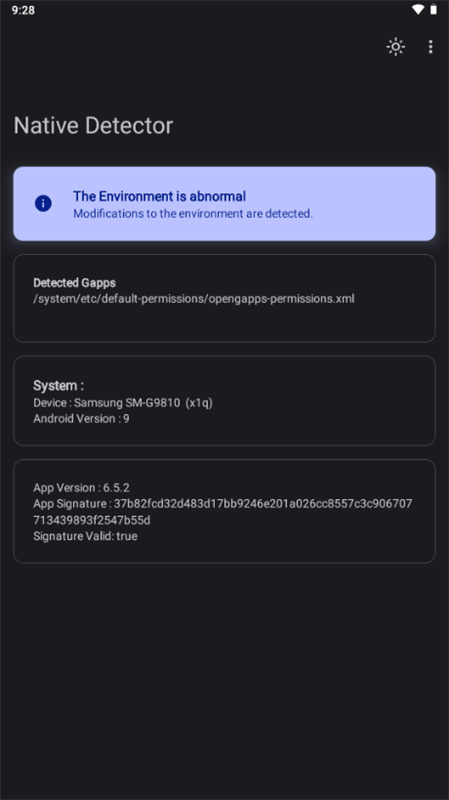 Native Detector截图