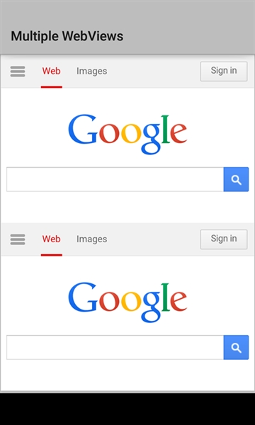 android system webview截图