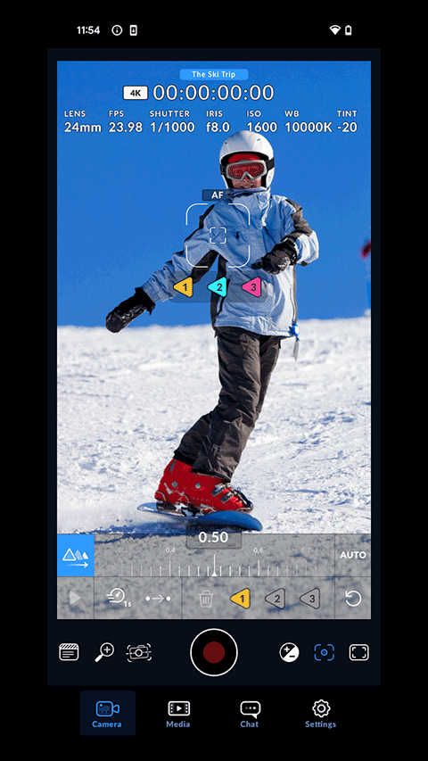 Blackmagic Camera截图