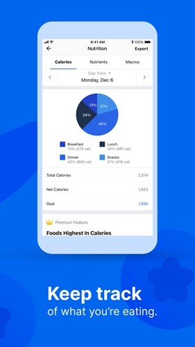 myfitnesspal中文版截图