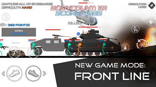 火柴人战争红色打击截图5