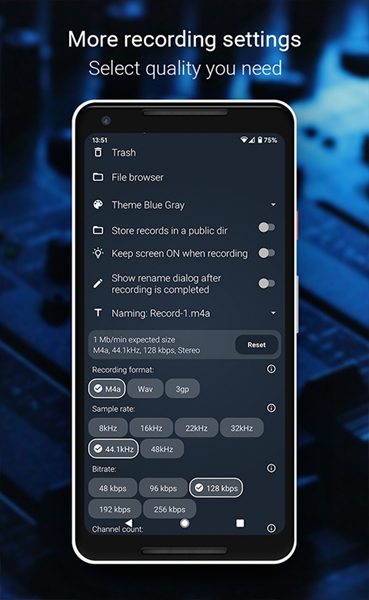 audio recorder截图