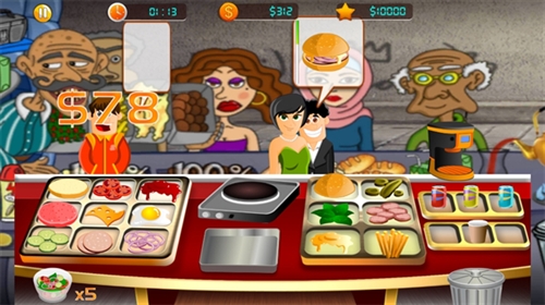 汉堡店模拟器截图1