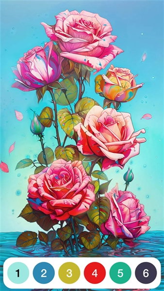 乐涂数字填色截图