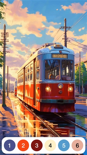 乐涂数字填色截图