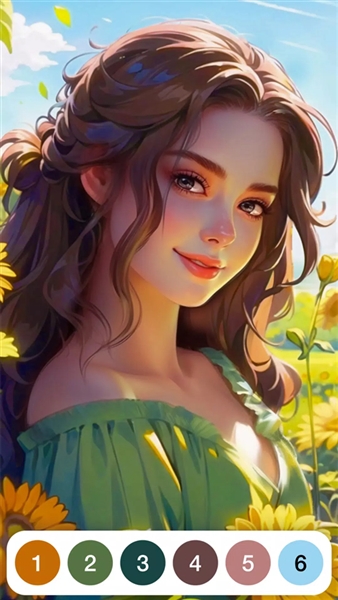 乐涂数字填色截图