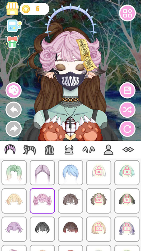 怪物女孩换装截图