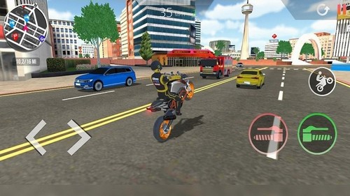 真实摩托车模拟器截图