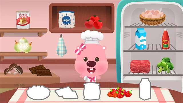 pororo cooking game截图1