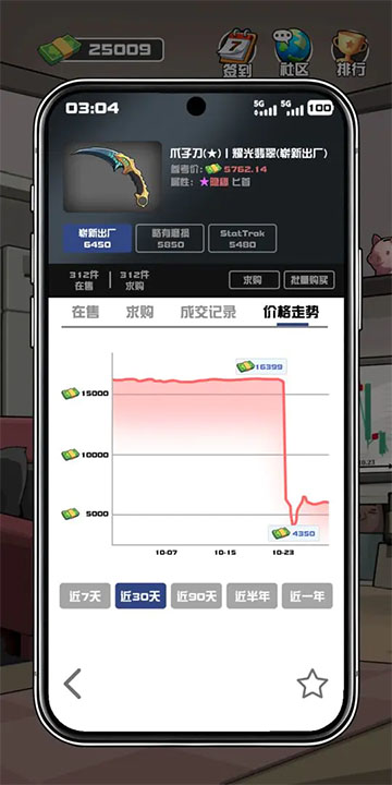 我在CS卖饰品截图4