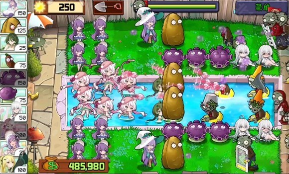 植物大战僵尸娘化版截图3