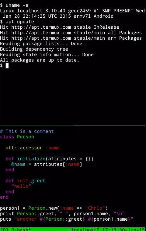 termux中文汉化版截图